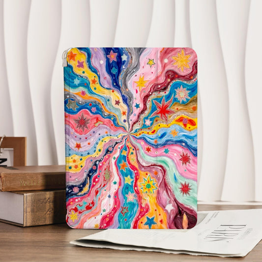Colorful Firework Ipad Case, For Ipad Air 4 5 6 Ipad 10 10.9" Ipad Air 11 In 2025 Ipad 10/9/8/7 Case Mini 6/5/4 Case Cover 2022/2021/2020