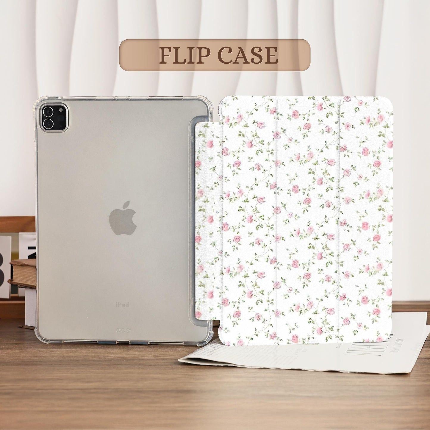 Plain Floral Ipad Case, For Ipad Air 4 5 6 Ipad 10 10.9" Ipad Air 11 In 2025 Ipad 10/9/8/7 Case Mini 6/5/4 Case Cover 2022/2021/2020