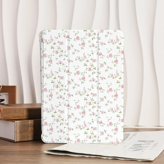 Plain Floral Ipad Case, For Ipad Air 4 5 6 Ipad 10 10.9" Ipad Air 11 In 2025 Ipad 10/9/8/7 Case Mini 6/5/4 Case Cover 2022/2021/2020