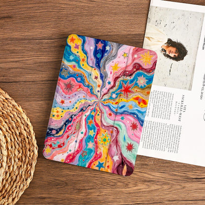 Colorful Firework Ipad Case, For Ipad Air 4 5 6 Ipad 10 10.9" Ipad Air 11 In 2025 Ipad 10/9/8/7 Case Mini 6/5/4 Case Cover 2022/2021/2020