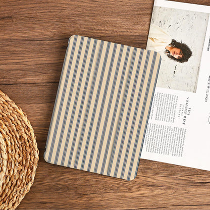 Brown Striped Ipad Case, For Ipad Air 4 5 6 Ipad 10 10.9" Ipad Air 11 In 2025 Ipad 10/9/8/7 Case Mini 6/5/4 Case Cover 2022/2021